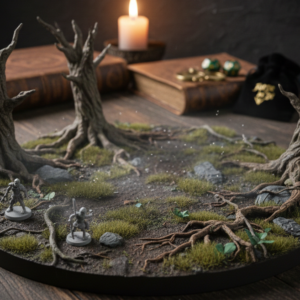 Plateau forêt maudite